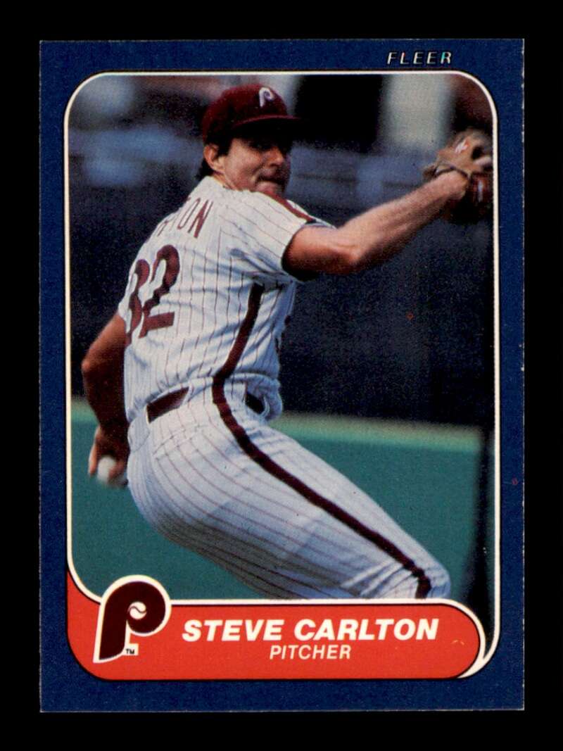 Load image into Gallery viewer, 1986 Fleer Steve Carlton #435 Philadelphia Phillies Image 1
