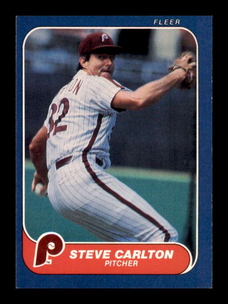 Load image into Gallery viewer, 1986 Fleer Steve Carlton #435 Philadelphia Phillies Image 1
