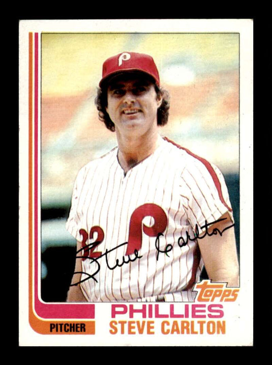 1982 Topps Steve Carlton 