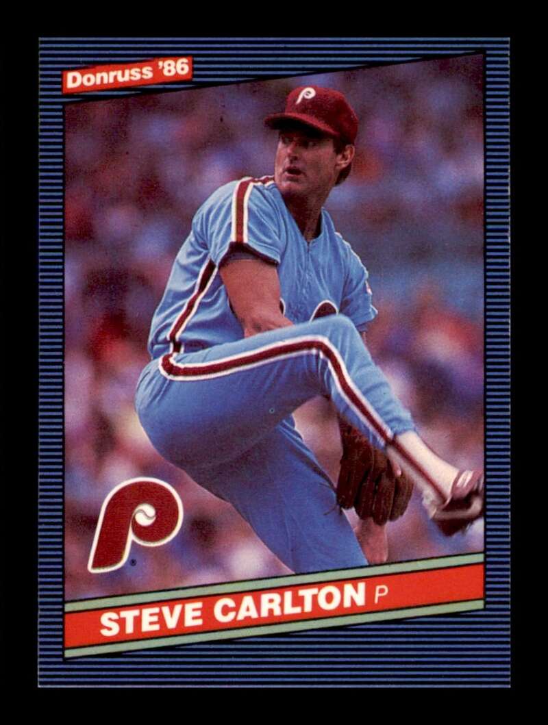 Load image into Gallery viewer, 1986 Donruss Steve Carlton #183 Philadelphia Phillies Image 1
