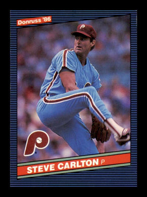 1986 Donruss Steve Carlton 