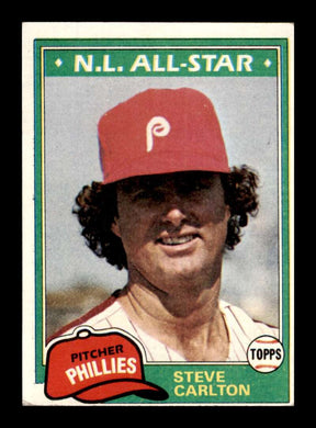 1981 Topps Steve Carlton 