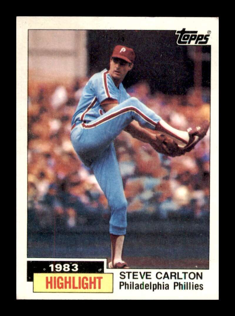 Load image into Gallery viewer, 1984 Topps Steve Carlton #1 Philadelphia Phillies Image 1
