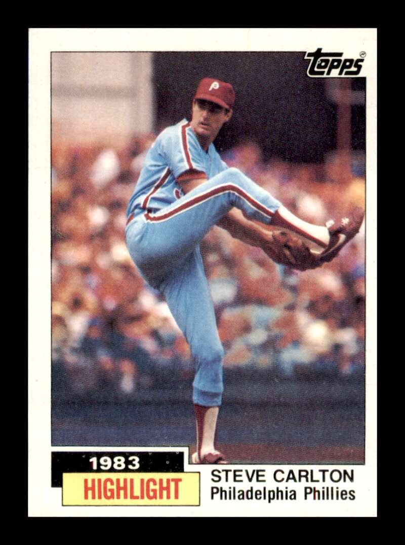 Load image into Gallery viewer, 1984 Topps Steve Carlton #1 Philadelphia Phillies Image 1
