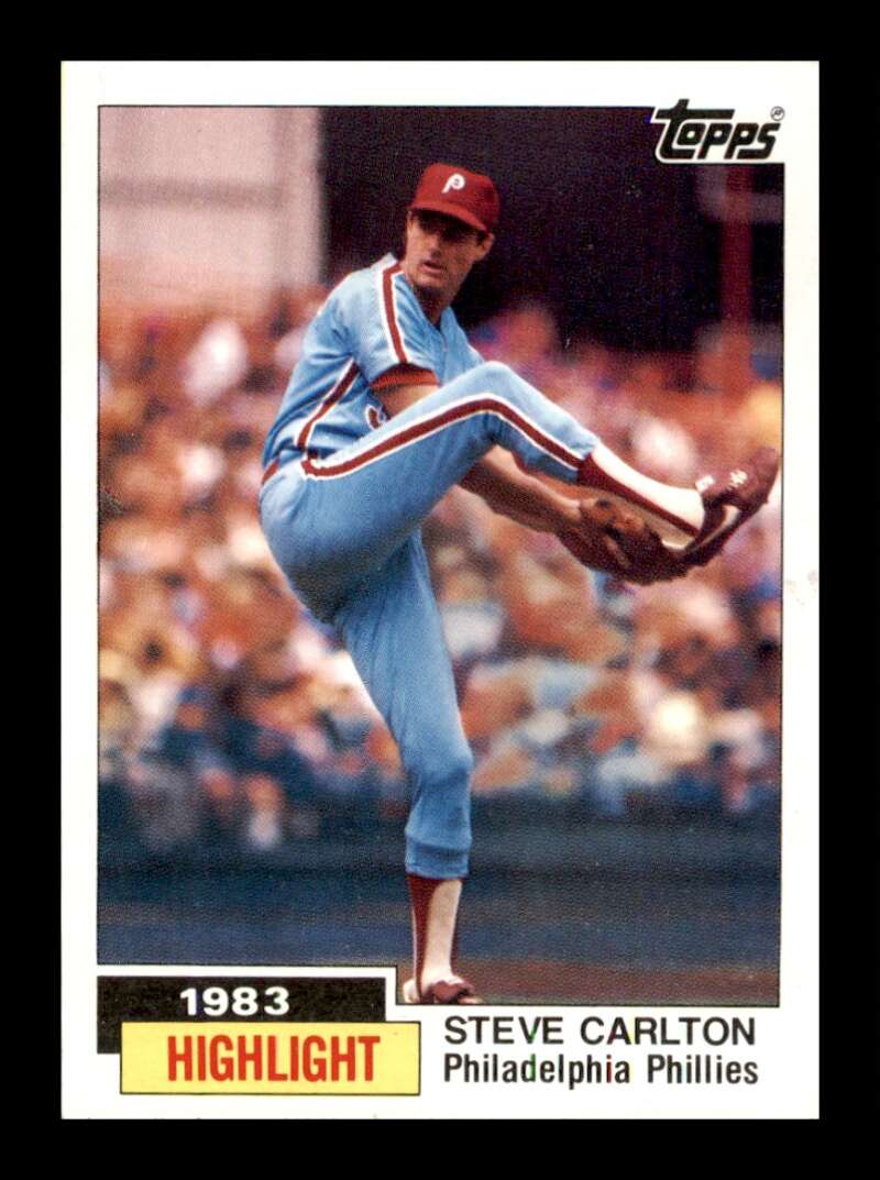 Load image into Gallery viewer, 1984 Topps Steve Carlton #1 Philadelphia Phillies Image 1
