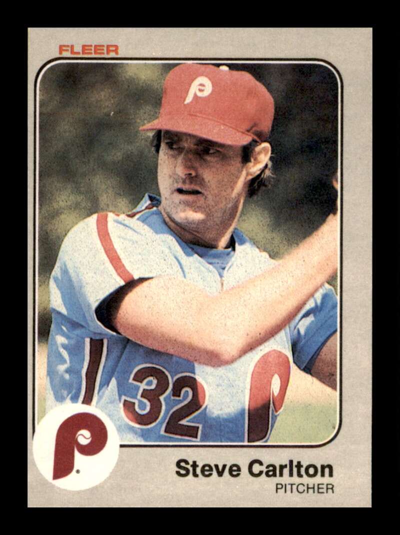 Load image into Gallery viewer, 1983 Fleer Steve Carlton #155 Philadelphia Phillies Image 1
