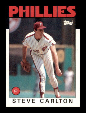 1986 Topps Steve Carlton 