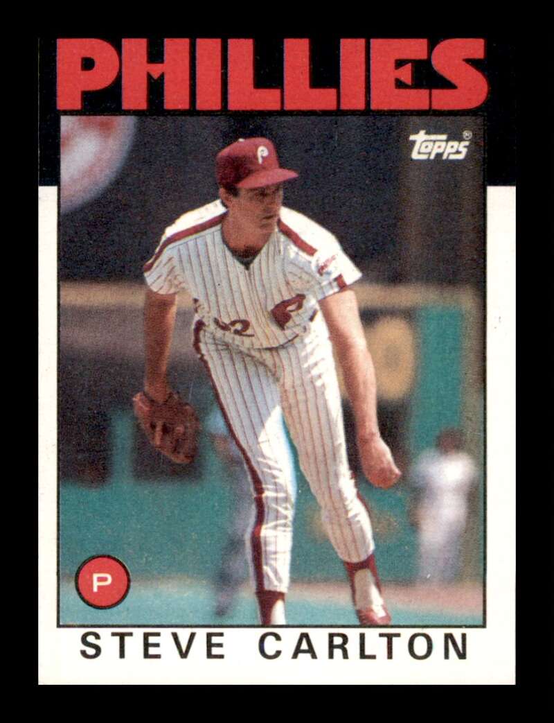 Load image into Gallery viewer, 1986 Topps Steve Carlton #120 Philadelphia Phillies Image 1
