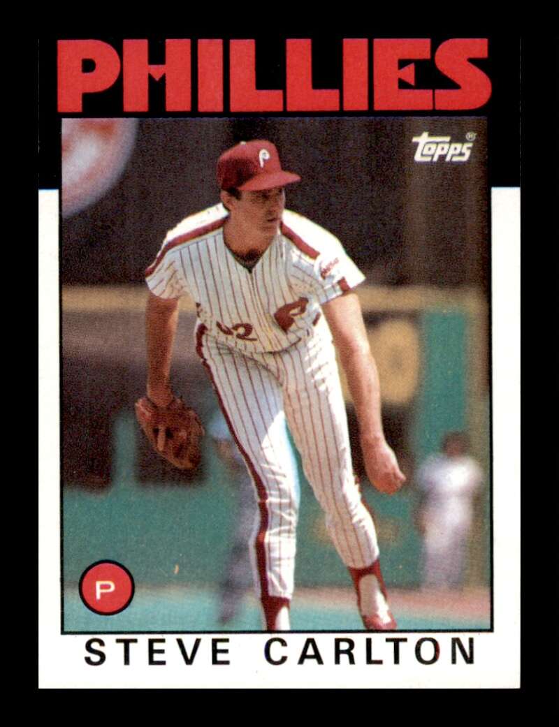 Load image into Gallery viewer, 1986 Topps Steve Carlton #120 Philadelphia Phillies Image 1
