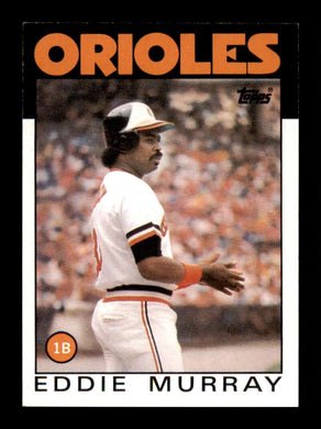 1986 Topps Eddie Murray 