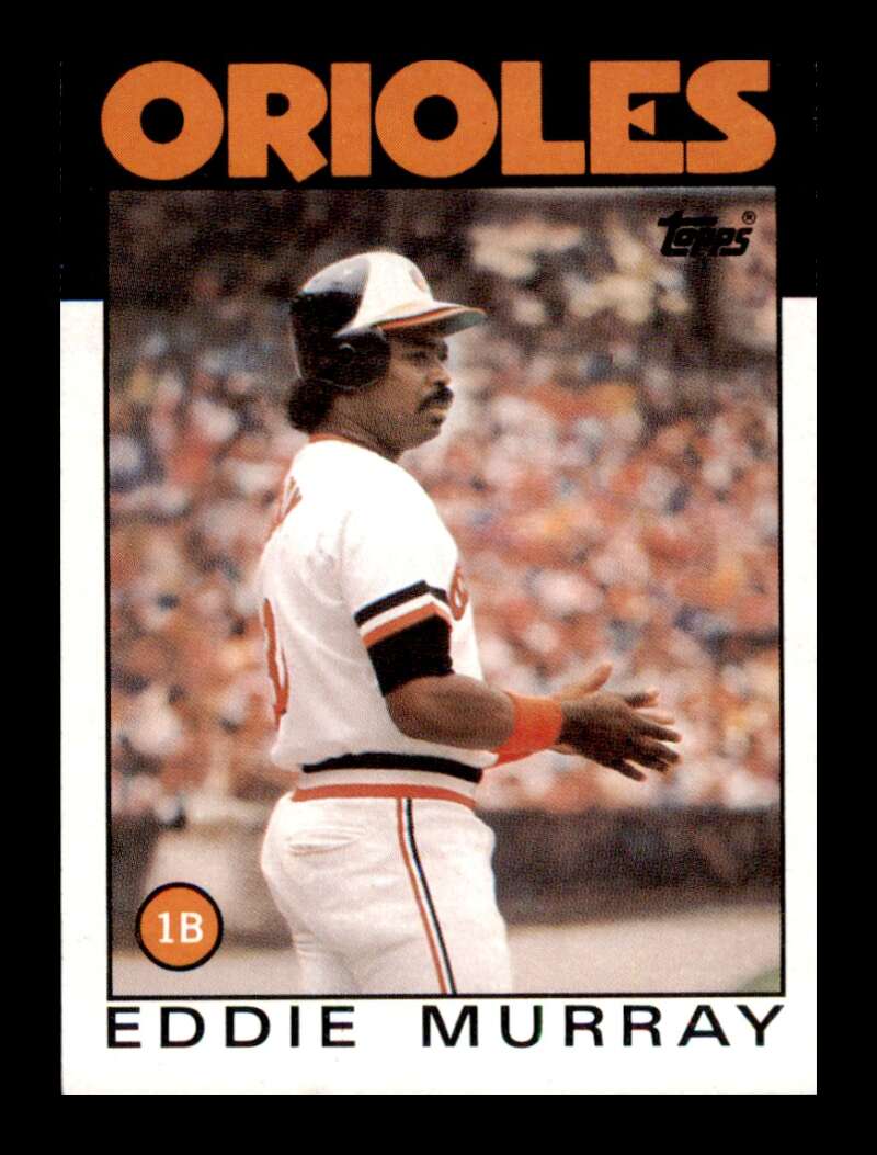 Load image into Gallery viewer, 1986 Topps Eddie Murray #30 Baltimore Orioles Image 1
