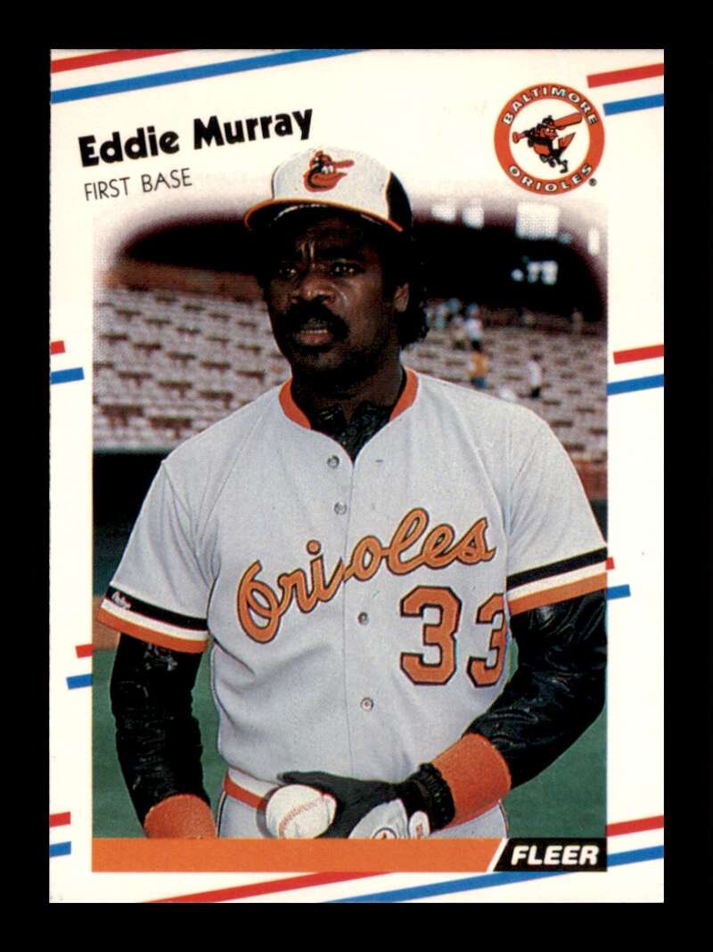 Load image into Gallery viewer, 1988 Fleer Eddie Murray #567 Baltimore Orioles Image 1
