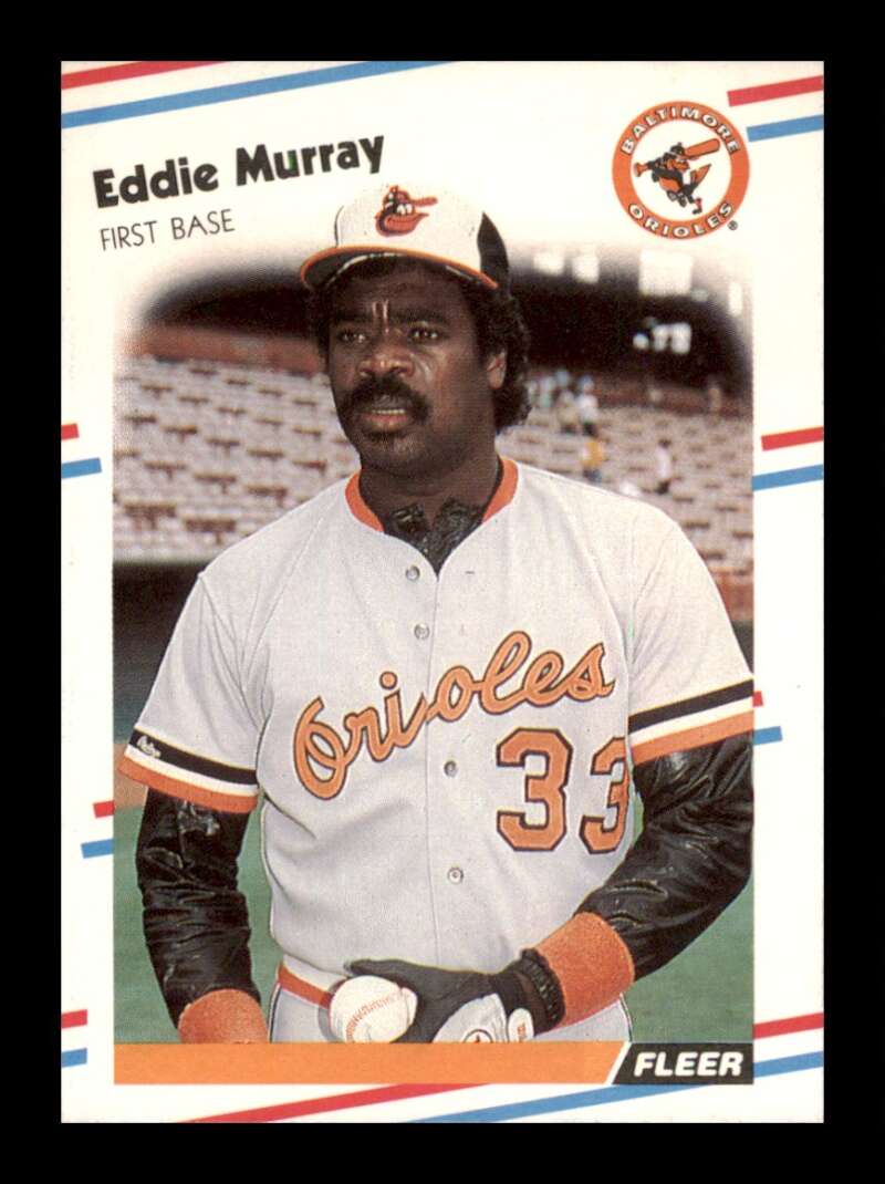 Load image into Gallery viewer, 1988 Fleer Eddie Murray #567 Baltimore Orioles Image 1
