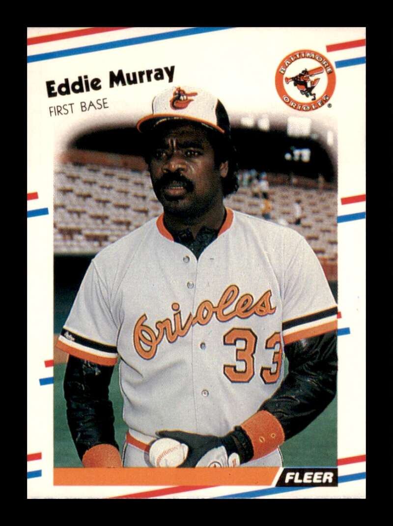 Load image into Gallery viewer, 1988 Fleer Eddie Murray #567 Baltimore Orioles Image 1
