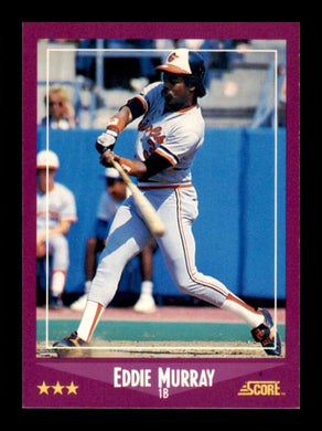 1988 Score Eddie Murray 