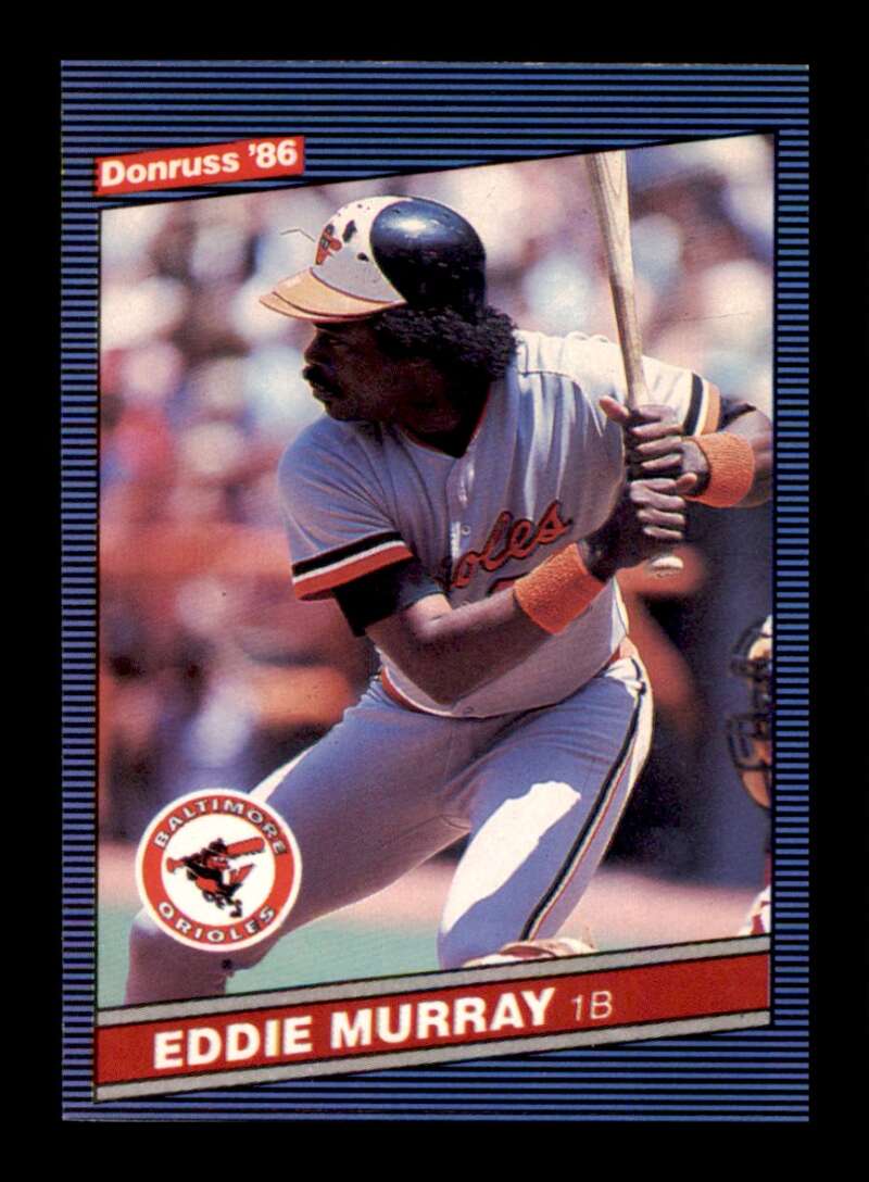 Load image into Gallery viewer, 1986 Donruss Eddie Murray #88 Baltimore Orioles Image 1
