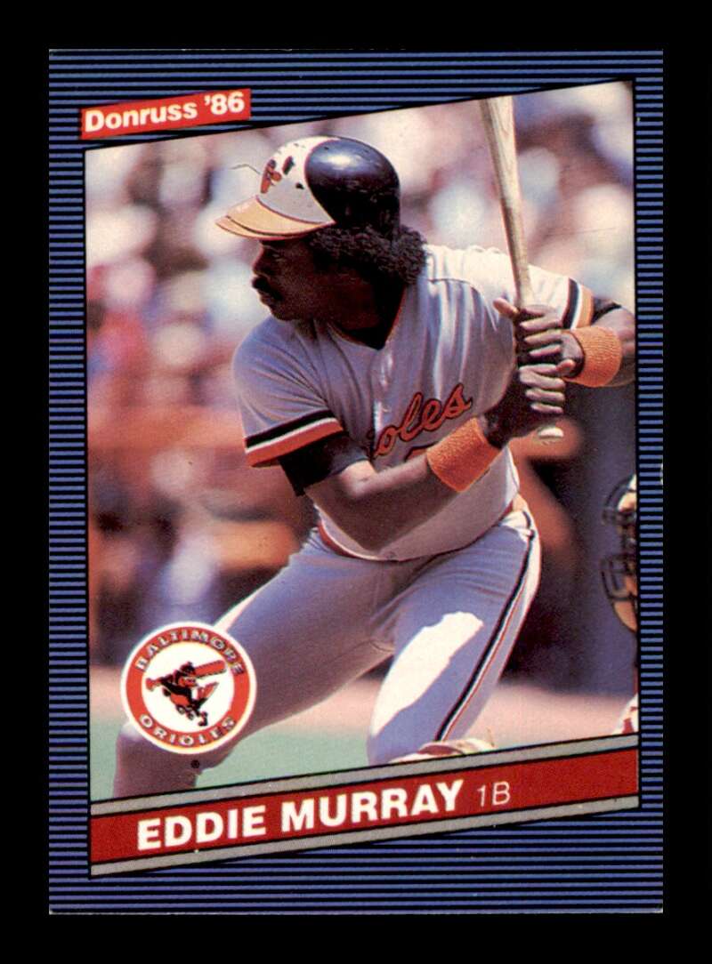 Load image into Gallery viewer, 1986 Donruss Eddie Murray #88 Baltimore Orioles Image 1
