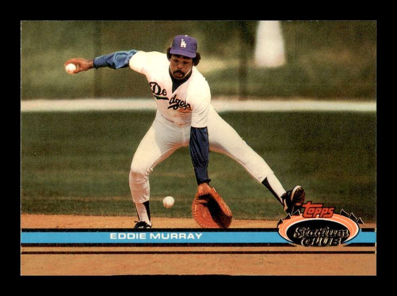 Load image into Gallery viewer, 1991 Topps Stadium Club Eddie Murray #177 Los Angeles Dodgers Image 1
