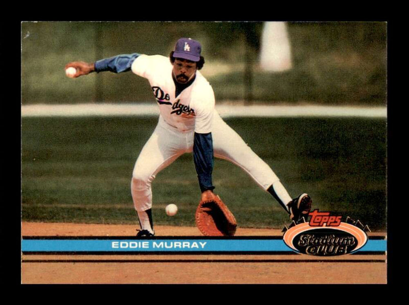 Load image into Gallery viewer, 1991 Topps Stadium Club Eddie Murray #177 Los Angeles Dodgers Image 1
