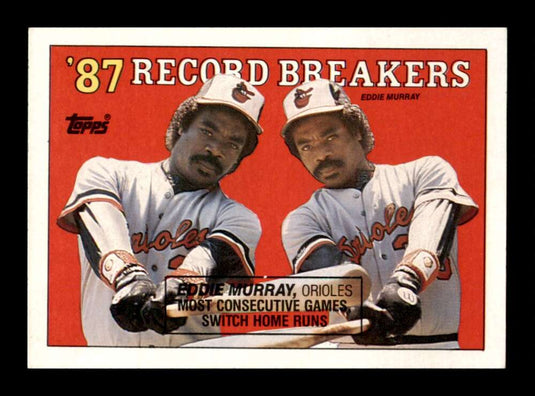 1987 Topps Eddie Murray