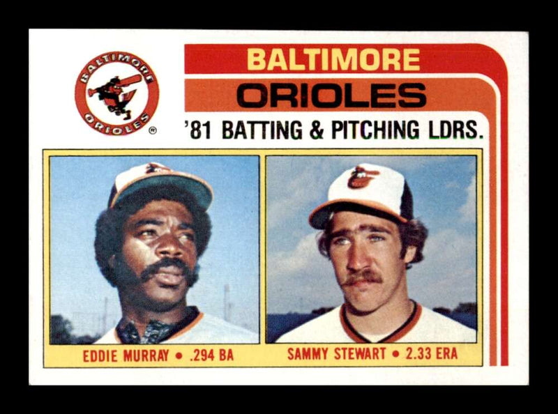 Load image into Gallery viewer, 1982 Topps Eddie Murray #426 Baltimore Orioles Image 1
