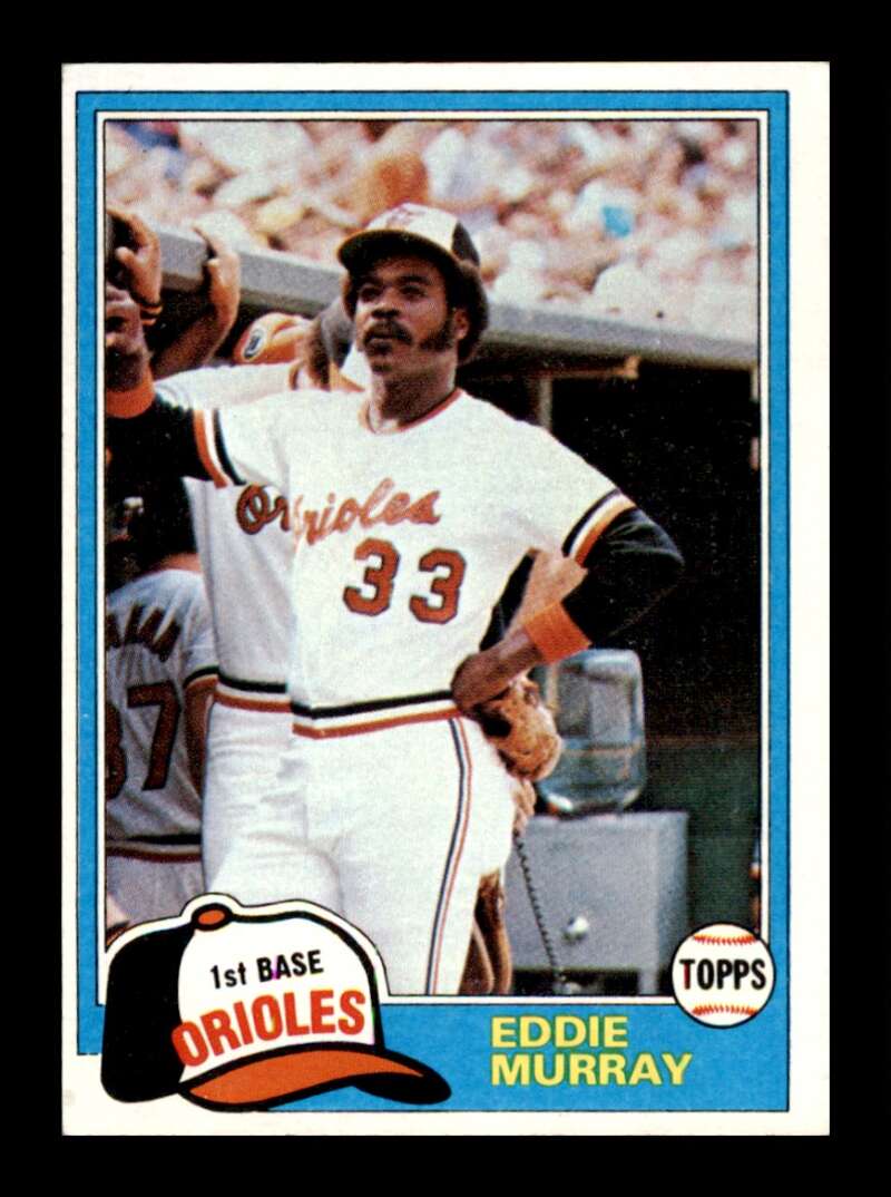 Load image into Gallery viewer, 1981 Topps Eddie Murray #490 Baltimore Orioles Image 1
