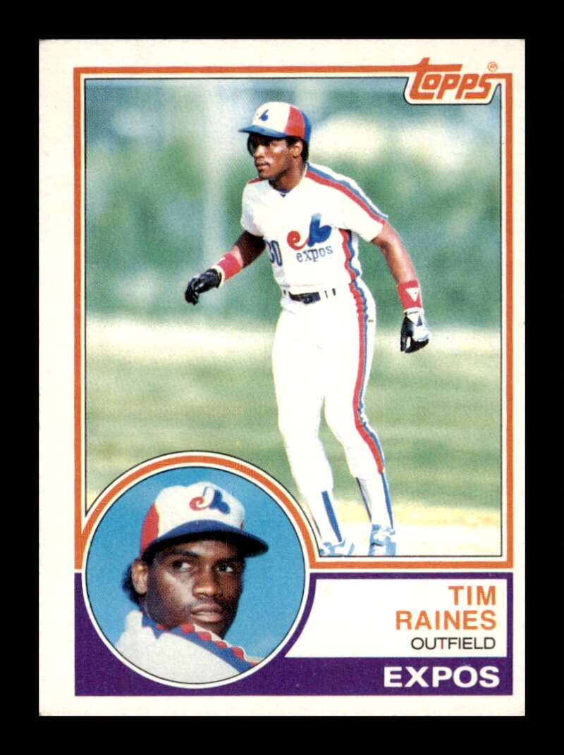 Load image into Gallery viewer, 1983 Topps Tim Raines #595 Montreal Expos Image 1
