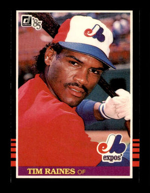 1984 Donruss Tim Raines 