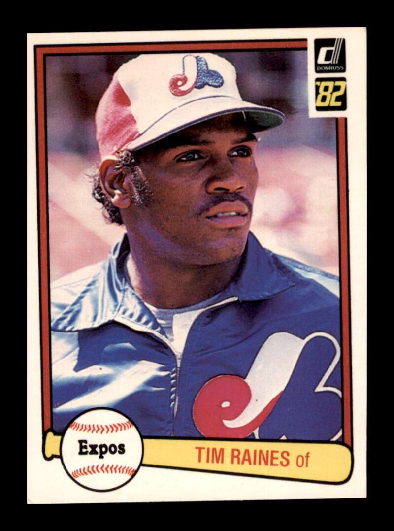 Load image into Gallery viewer, 1982 Donruss Tim Raines #214 Montreal Expos Image 1
