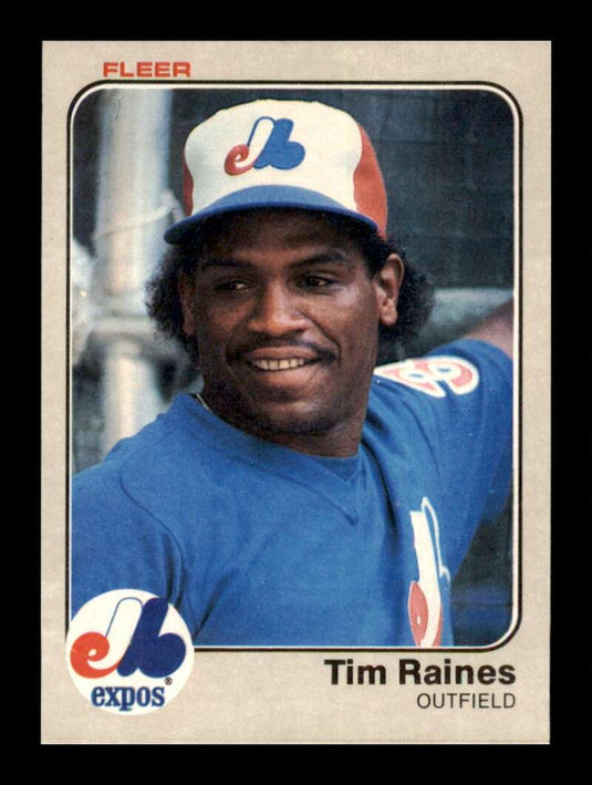 1983 Fleer Tim Raines 