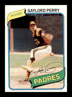 1980 Topps Gaylord Perry 