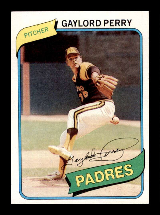 1980 Topps Gaylord Perry