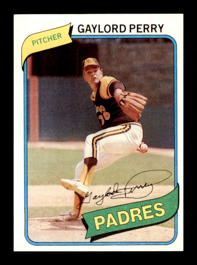 Load image into Gallery viewer, 1980 Topps Gaylord Perry #280 San Diego Padres Image 1
