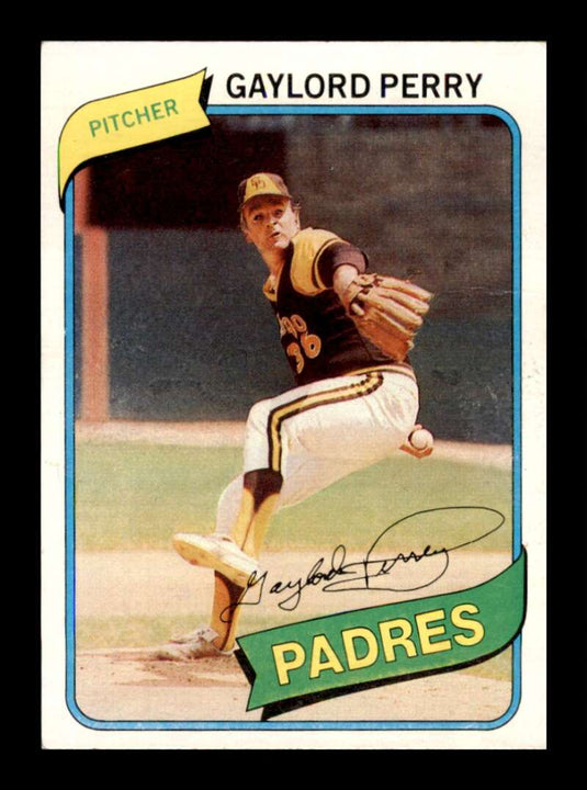 1980 Topps Gaylord Perry