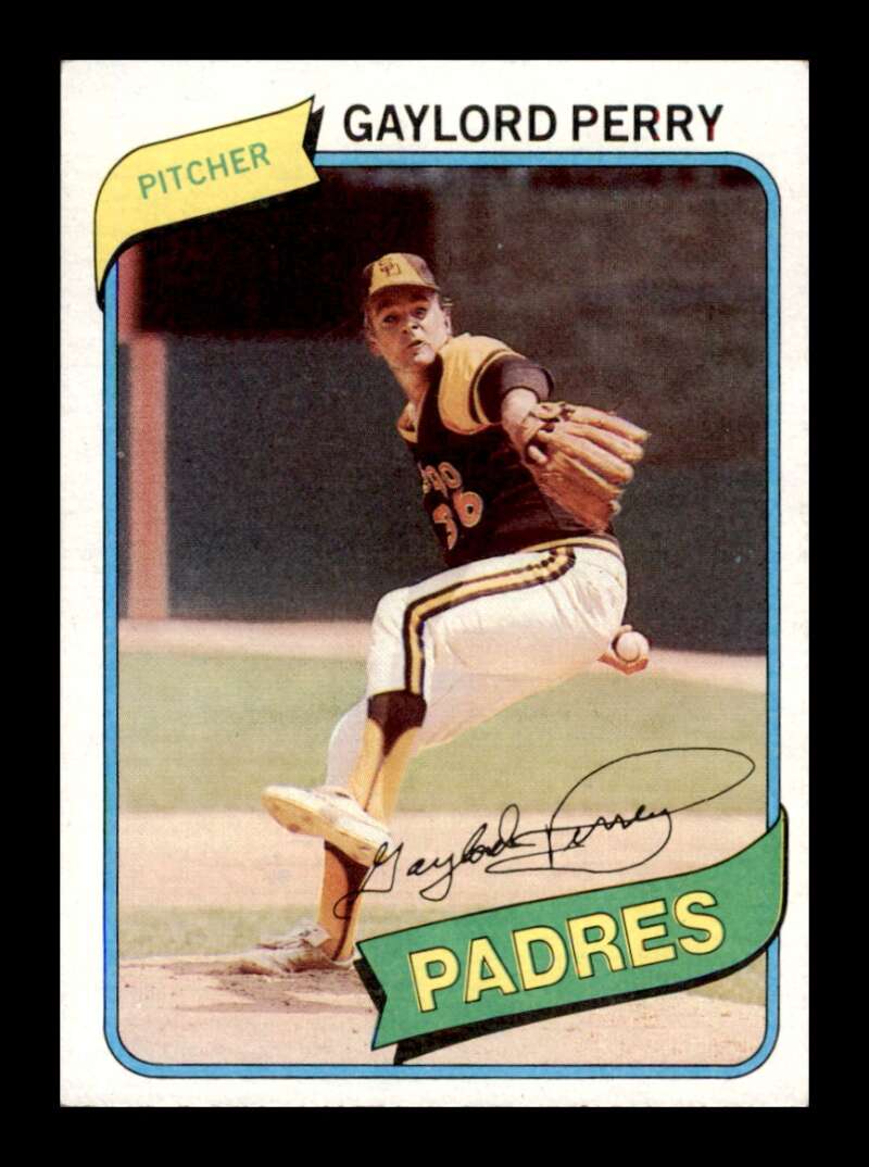 Load image into Gallery viewer, 1980 Topps Gaylord Perry #280 San Diego Padres Image 1
