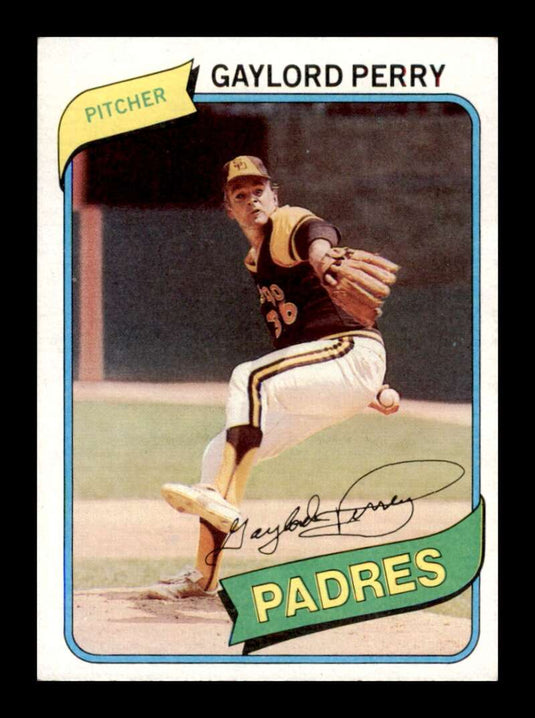 1980 Topps Gaylord Perry