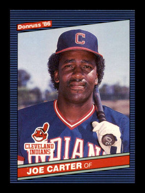 1986 Donruss Joe Carter 