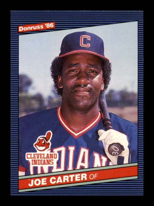 1986 Donruss Joe Carter