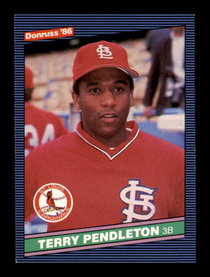 1986 Donruss Terry Pendleton 