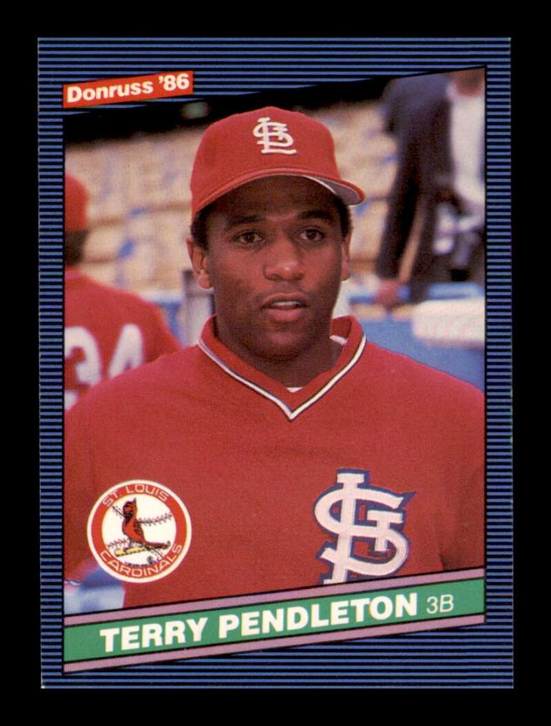 Load image into Gallery viewer, 1986 Donruss Terry Pendleton #205 St. Louis Cardinals Image 1
