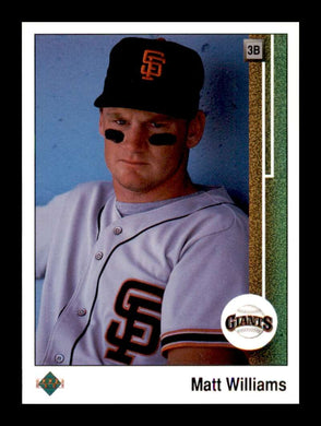 1989 Upper Deck Matt Williams 