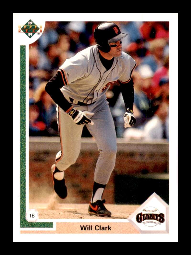 Load image into Gallery viewer, 1990 Upper Deck Will Clark #445 San Francisco Giants Image 1
