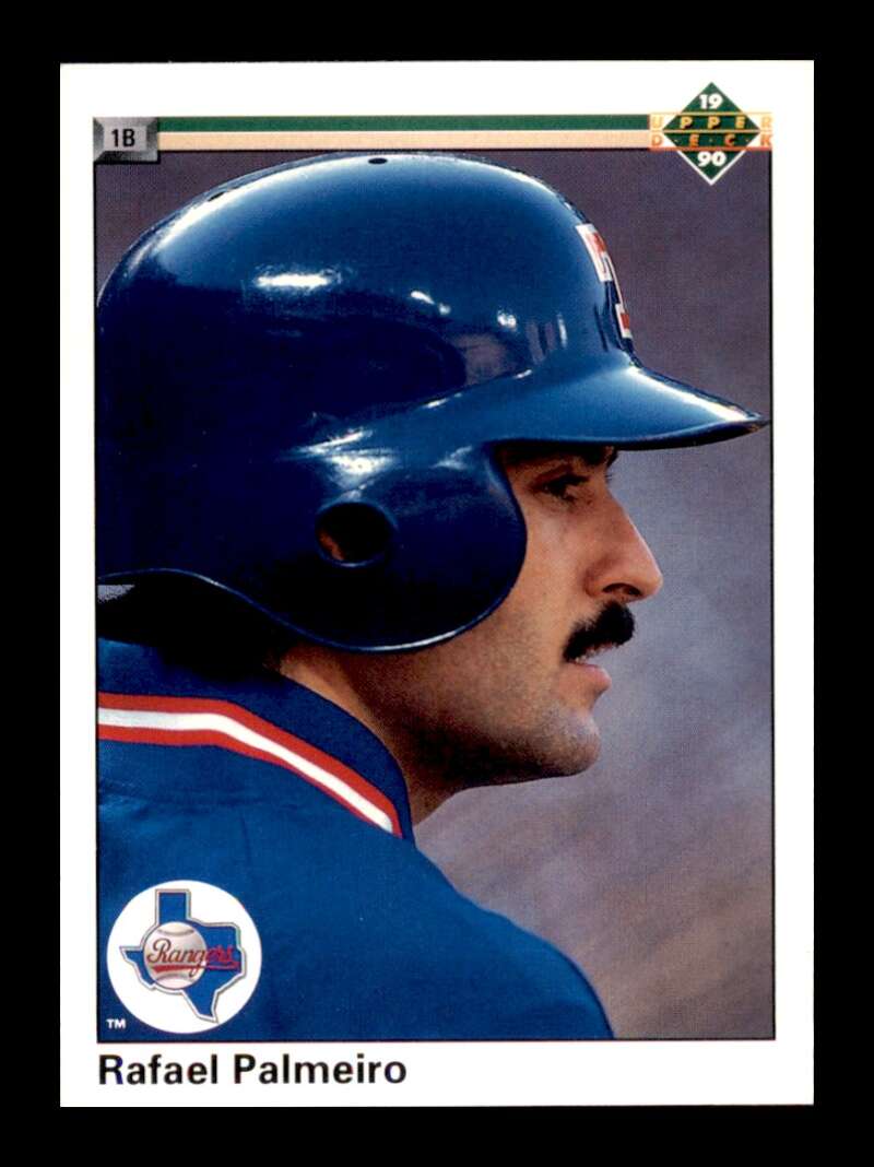 Load image into Gallery viewer, 1990 Upper Deck Rafael Palmeiro #335 Texas Rangers Image 1
