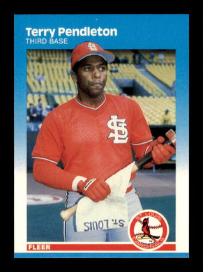 1987 Fleer Terry Pendleton 