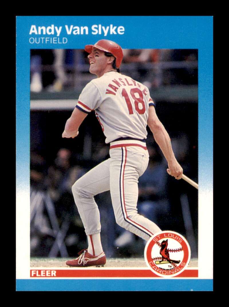 Load image into Gallery viewer, 1987 Fleer Andy Van Slyke #311 St. Louis Cardinals Image 1
