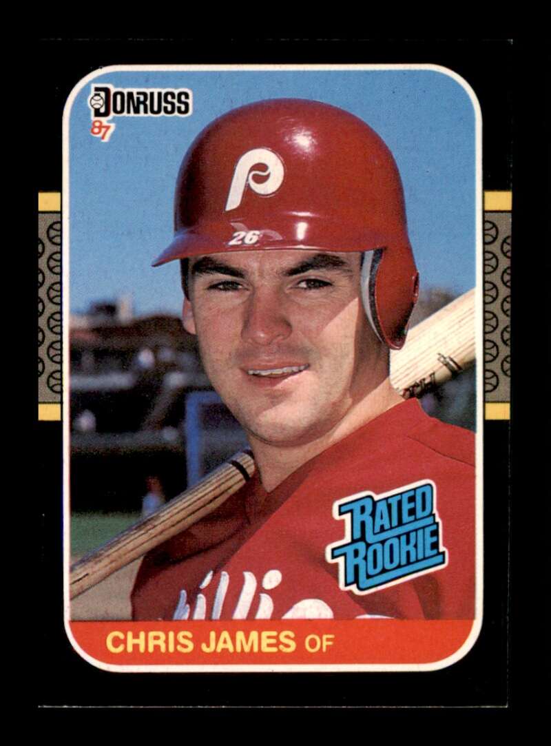 Load image into Gallery viewer, 1987 Donruss Chris James #42 Rookie RC Philadelphia Phillies Image 1
