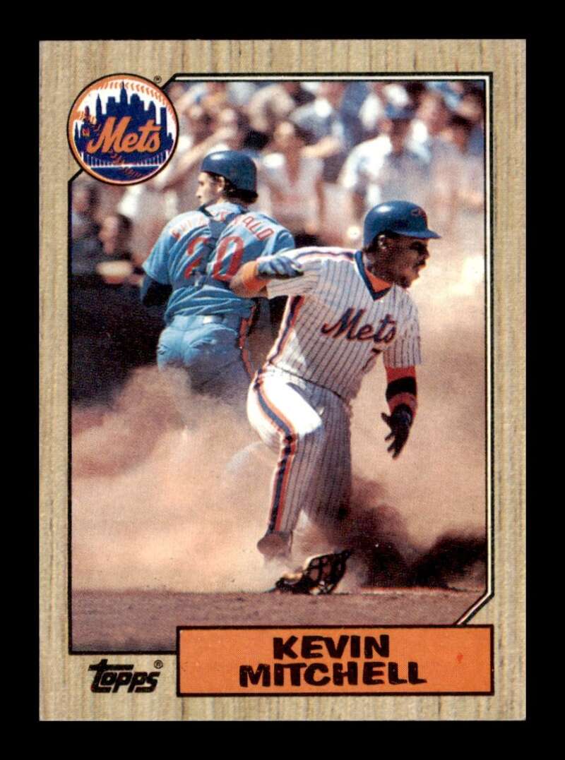 Load image into Gallery viewer, 1987 Topps Kevin Mitchell #653 Rookie RC New York Mets Image 1
