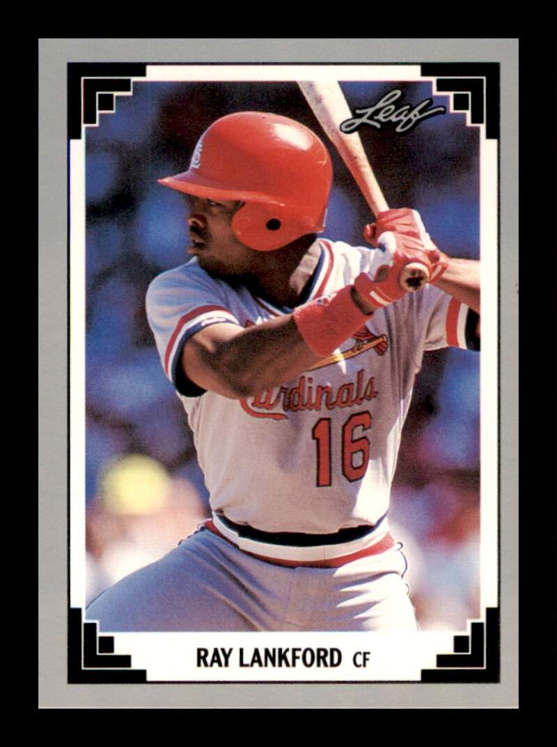 Load image into Gallery viewer, 1991 Leaf Ray Lankford #523 St. Louis Cardinals Image 1
