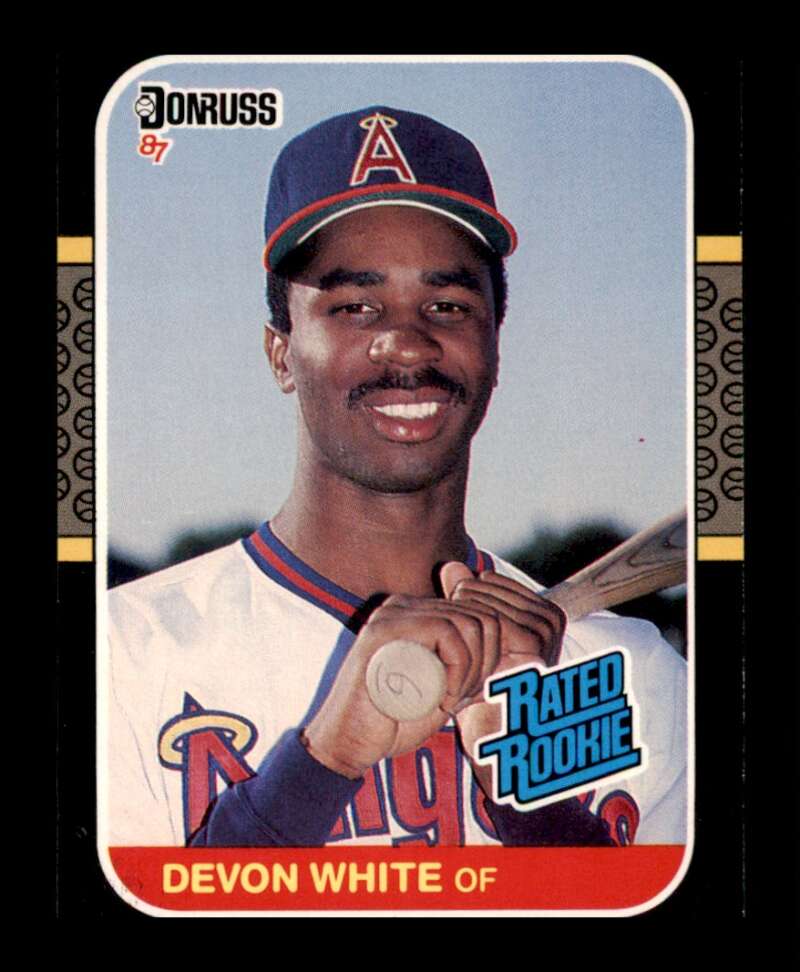 Load image into Gallery viewer, 1987 Donruss Devon White #38 Rookie RC California Angels Image 1
