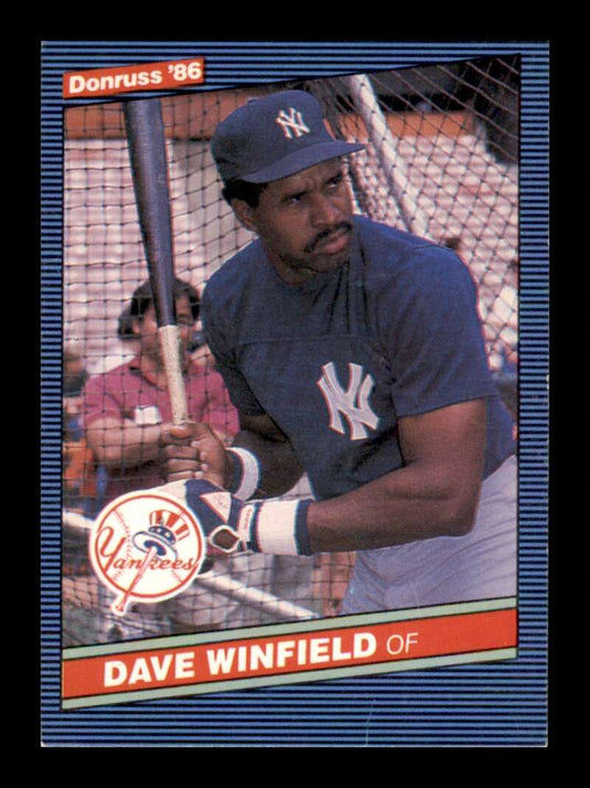 1986 Donruss Dave Winfield 